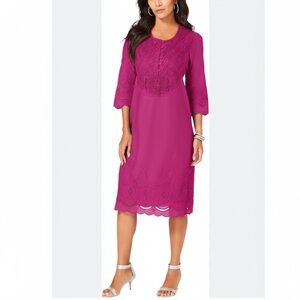 Denim 24/ 7 Cotton Lace Dress